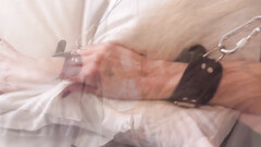 Married woman loves hardcore rough sexual intercourse and blindfolded and tied up
